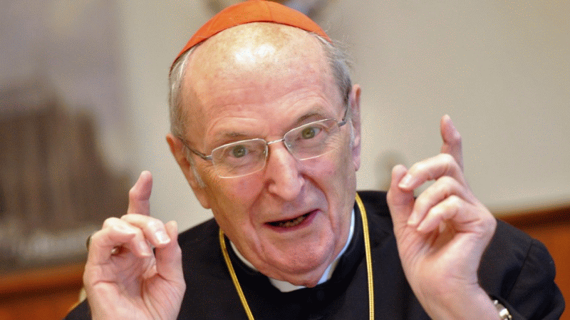 Cardenal Joachim Meisner, arzobispo de Colonia de 1989 a 2014